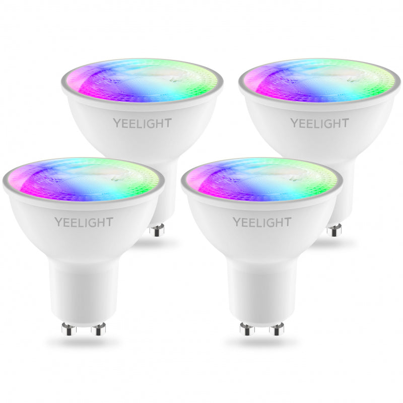 Lâmpadas YEELIGHT LED GU10 Multicolor W1 Pack 4