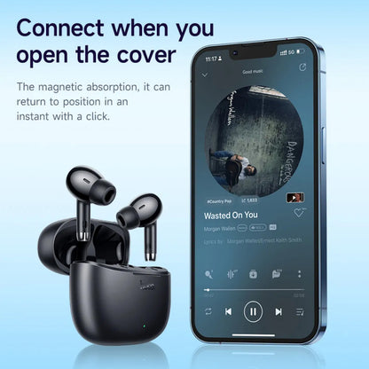 Auriculares Bluetooth Hoco EQ2 TWS Preto