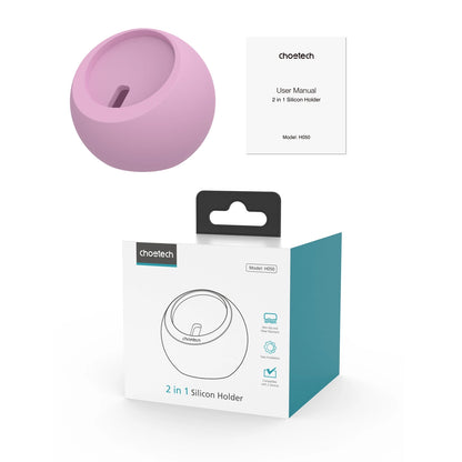 Suporte Magnético Choetech H050 para iPhone e iWatch (Rosa)
