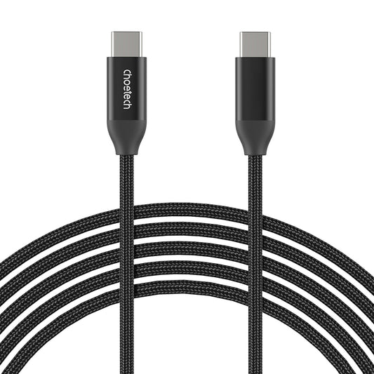 Cabo USB-C para USB-C Choetech XCC-1036 / 240W /2m / Preto