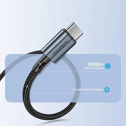 Cabo USB-C para USB-C Choetech XCC-1014, PD 60W, 1.2m (Preto)