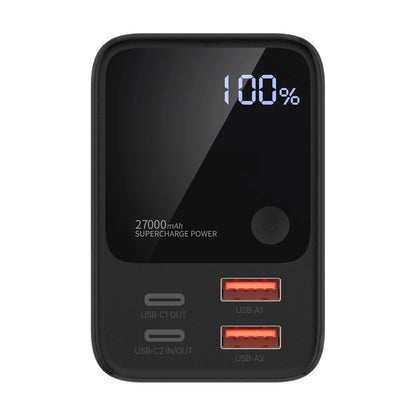 Powerbank Choetech B635BK USB-A / USB-C / 22.5W / 27000mAh / Preto