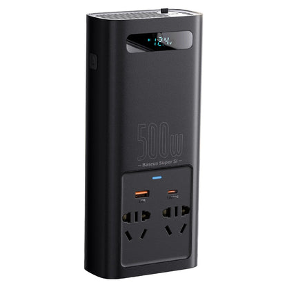 Inversor para Automóvel BASEUS 150W 12V / 500W 220V Fichas EU/CN
