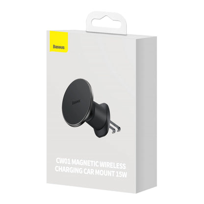 Suporte Magnético para Smartphone de Carro com Carregamento Sem Fios Baseus CW01