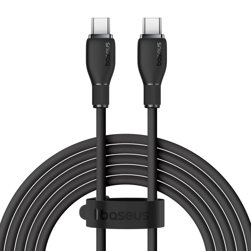 Cabo USB-C para USB-C Baseus Pudding 100W 1.2m Preto