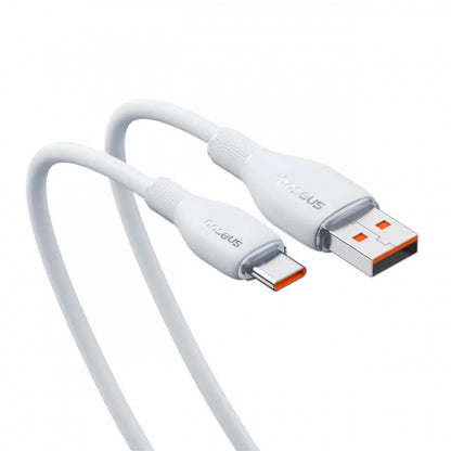 Cabo USB-A para USB-C Baseus Pudding 100W 1.2m Branco