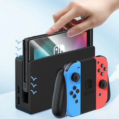 Película de vidro temperado Baseus Crystal para Nintendo Switch OLED 2021