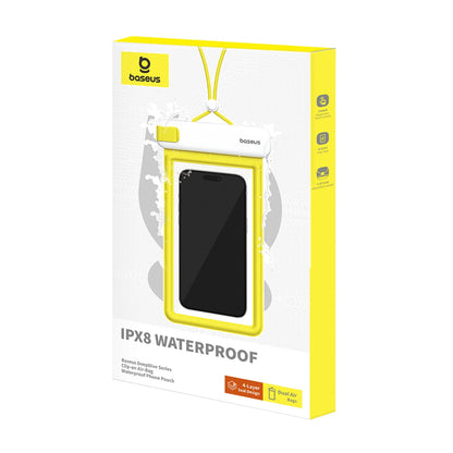 Bolsa Baseus para Telemóvel DeepDive à prova de água IPX8 / 4 camadas de impermeabilização