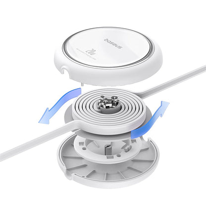Cabo Baseus Free2Pull USB-C para Lightning 20W (Branco)