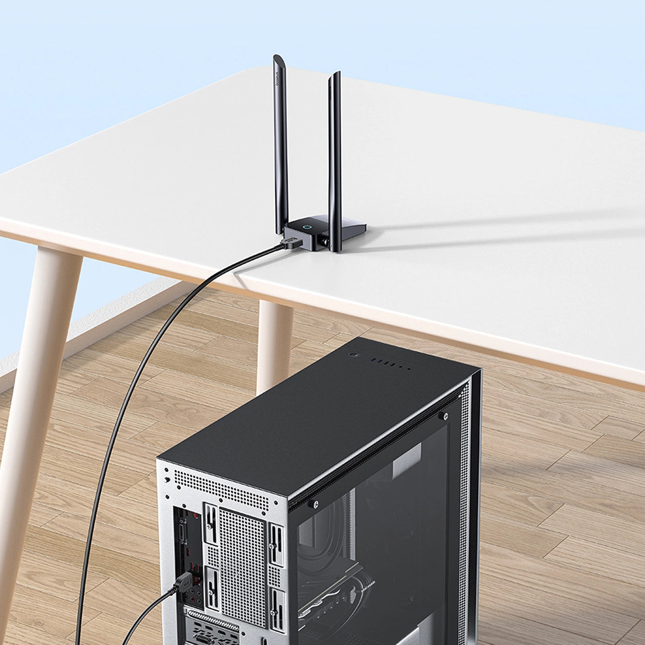 Adaptador Wi-Fi Baseus FastJoy 1300Mbps (Preto)