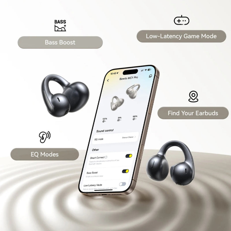 Auriculares Bluetooth Baseus Bowie MC1 Pro Pretos