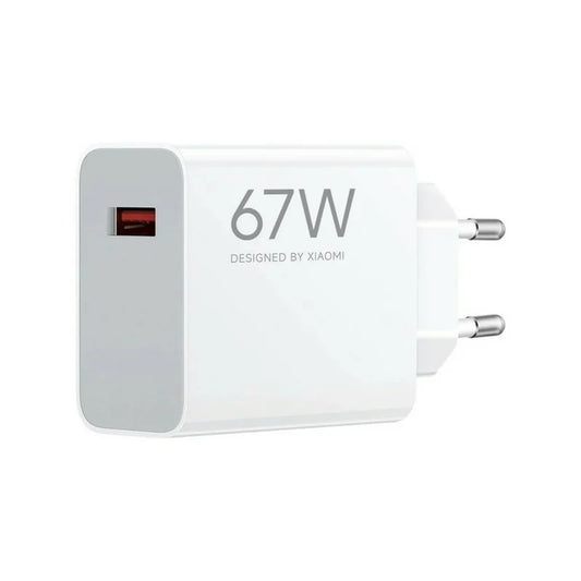 Carregador Xiaomi GaN HyperCharge 67W USB A QC3.0