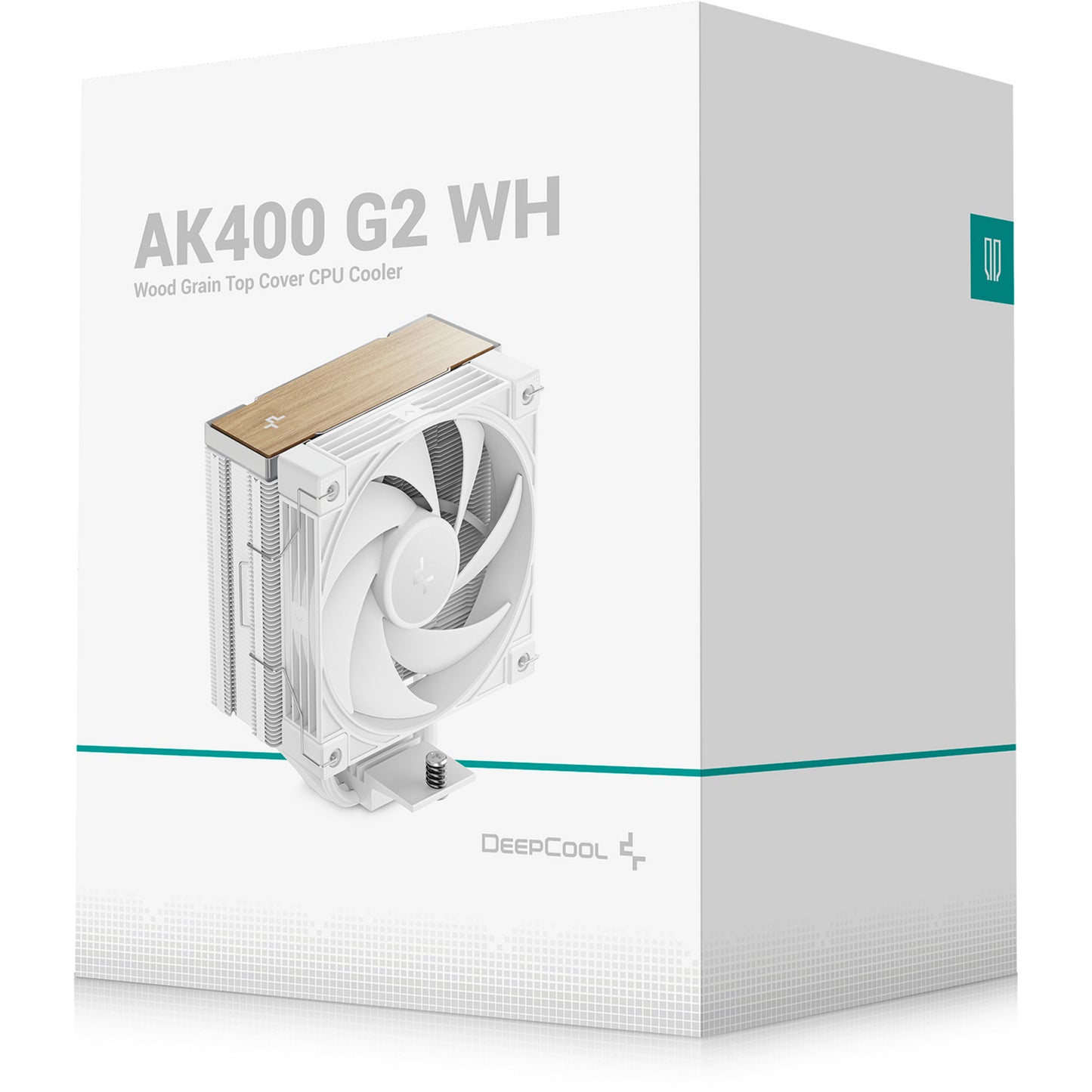 Cooler CPU DeepCool AK400 G2 WH 120mm Branco Wood