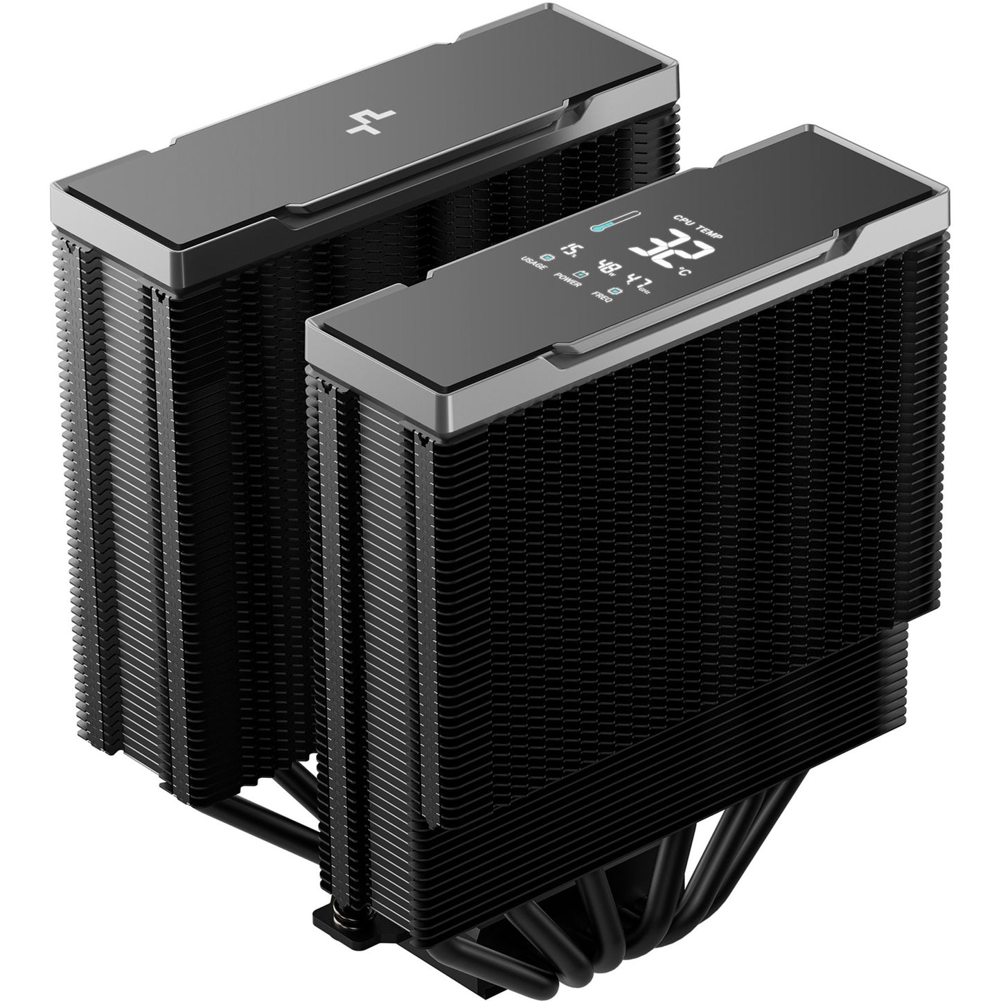 Cooler CPU DeepCool AK620 G2 DIGITAL NYX Dual Tower 120mm Preto