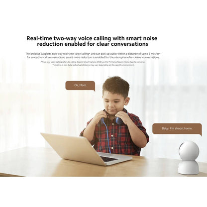 Câmara de Segurança Xiaomi Smart C400 2.5K 360º Security Wi-Fi