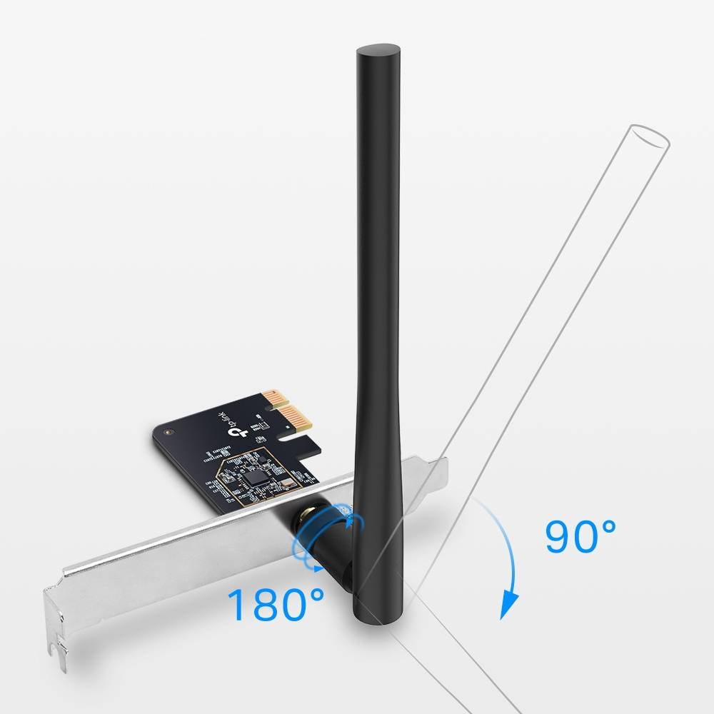 Placa de Rede TP-LInk Archer T2E AC600 Wireless Dual Band PCI Express