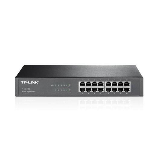 Switch TP-Link TL-SG1016D 16 Portas Gigabit UnManaged Rack Mountable
