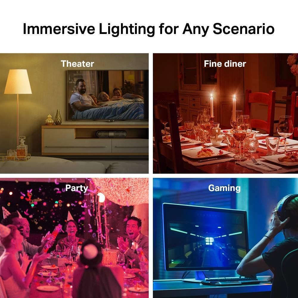 Lâmpada Inteligente TP-Link Smart Light Bulb Tapo L530E 2500K-6500K Wi-Fi