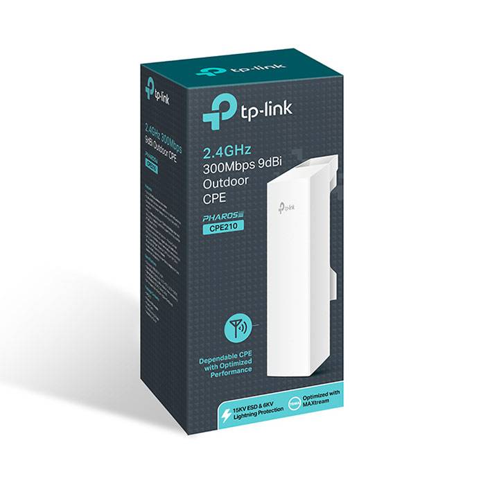 Access Point TP-Link CPE210 2.4GHz 300Mbps 9dBi Outdoor CPE