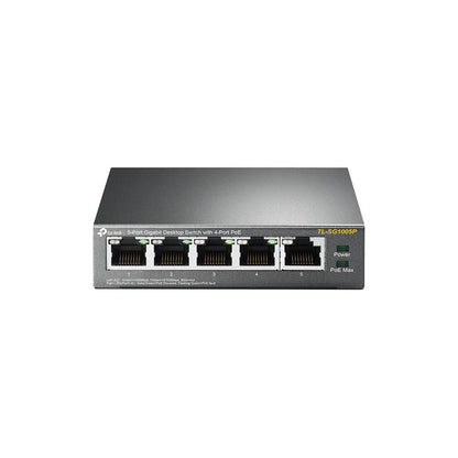 Switch TP-Link TL-SG1005P 5 Portas Gigabit UnManaged PoE+