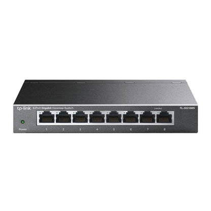 Switch TP-Link TL-SG108S 8 Portas Gigabit