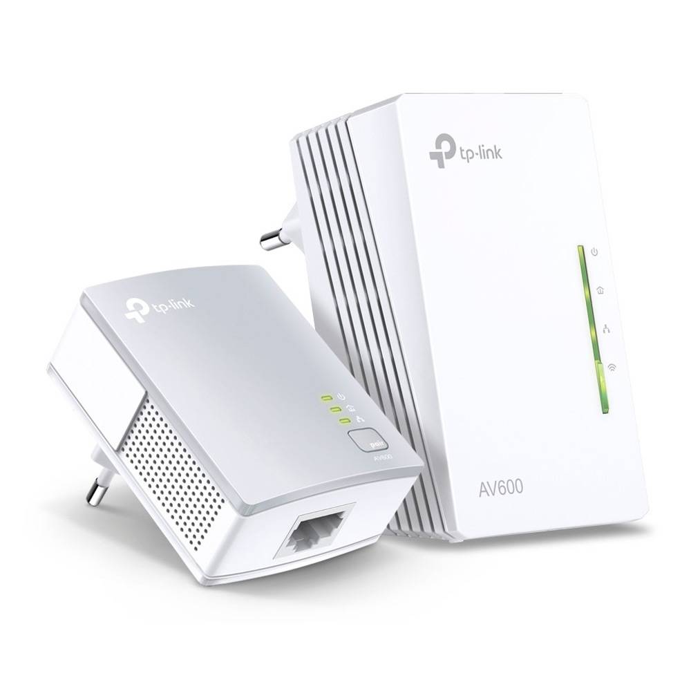 Powerline TP-Link TL-WPA4221 KIT AV600 HomePlug AV Fast Ethernet 300Mbps Wi-Fi Starter Kit