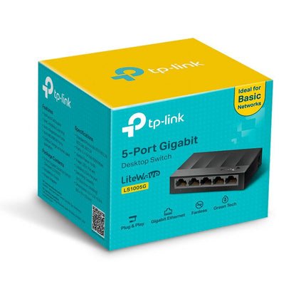Switch TP-Link TL-LS1005G LiteWave 5 Portas Gigabit UnManaged