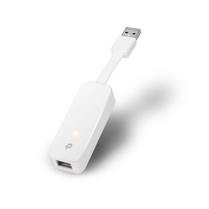 Adaptador de Rede TP-Link UE300 USB 3.0 para 100/1000Mbps Gigabit Ethernet Branco