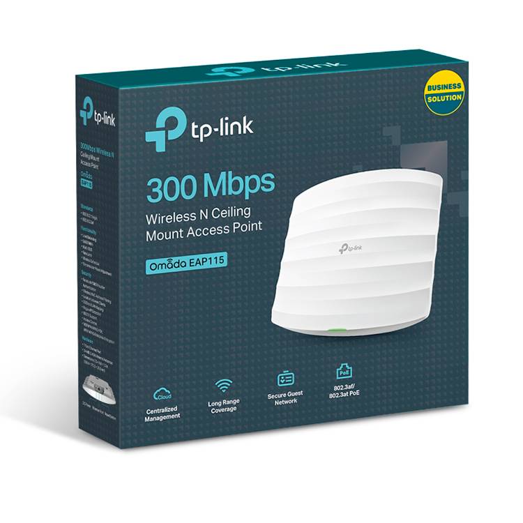 Access Point TP-Link EAP115 Wireless N 300Mbps