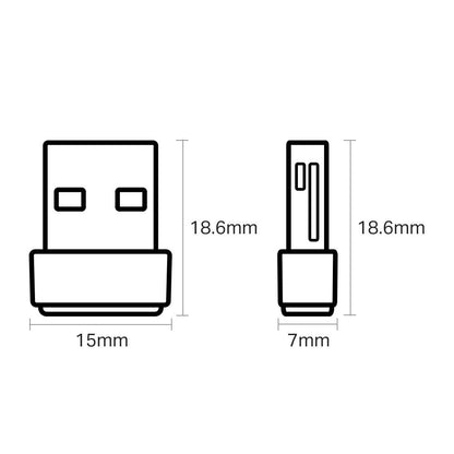 Adaptador USB TP-Link Archer T2U Nano AC600 Wireless
