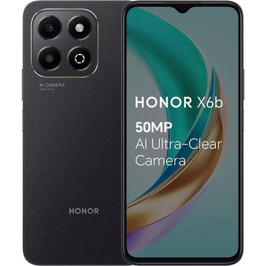 HONOR X6B 4+128GB DS 4G MIDNIGHT BLACK OEM_0