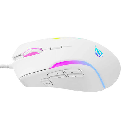Rato Gaming HAVIT MS1033 RGB 8000 DPI Branco