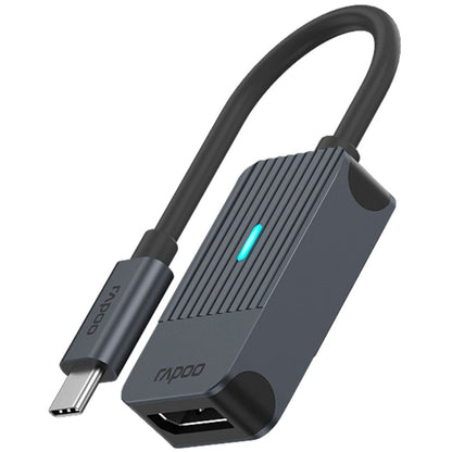 Adaptador USB-C Rapoo / Cinza / 11407_1