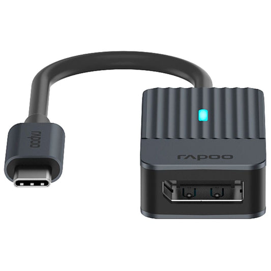 Adaptador USB-C Rapoo / Cinza / 11407_0