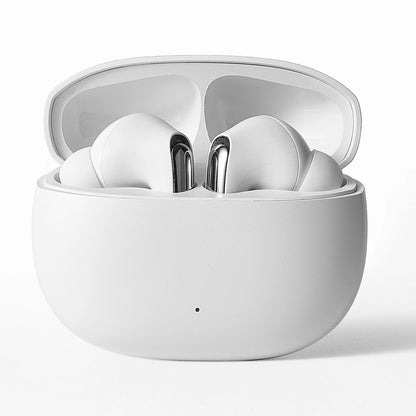 Auscultadores intra-auriculares sem fios TWS Bluetooth / Joyroom Funpods JR-FN1 / 5.4 ANC ENC - branco