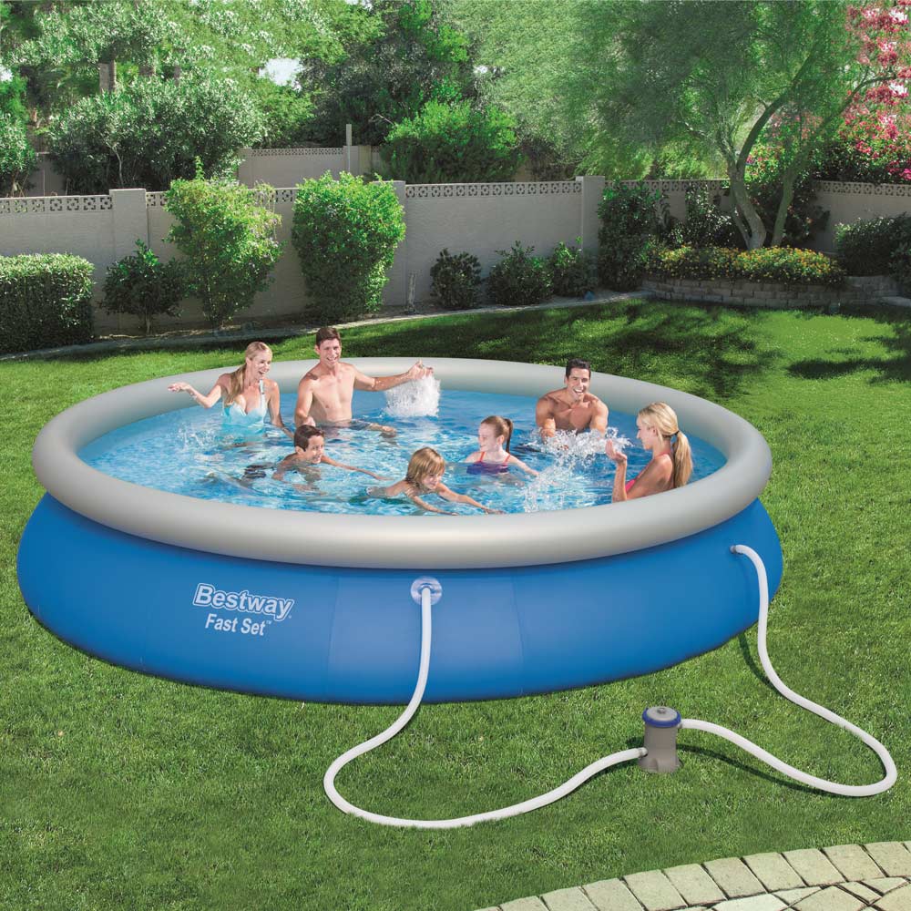 Bestway Piscina Fast Set 57313 / 9677L / Ø 457cm x 84cm_2