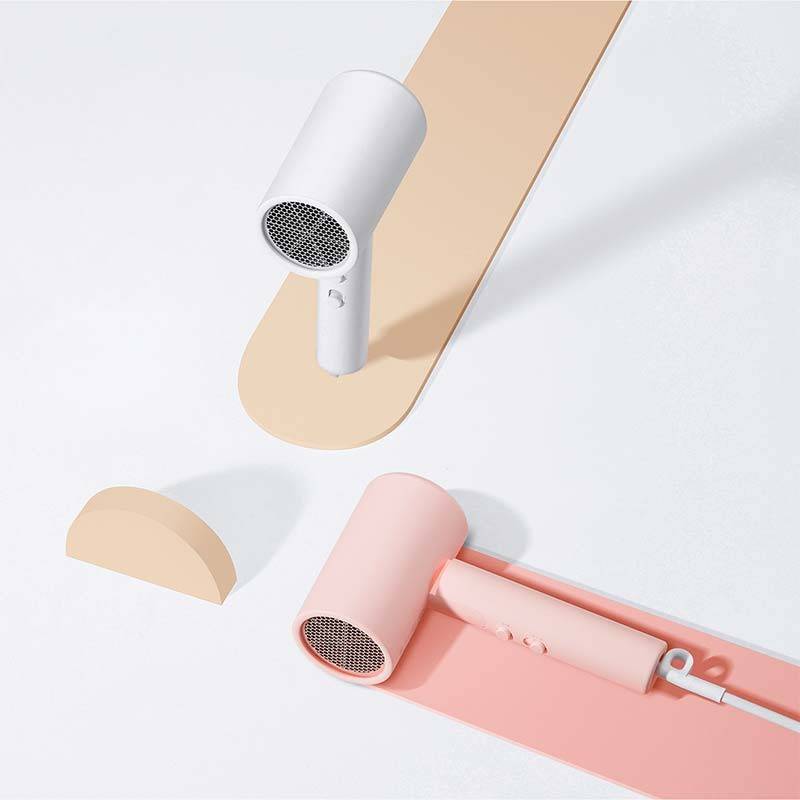 Secador de Cabelo Xiaomi Mi Compact Hair Dryer H101 1600W Rosa