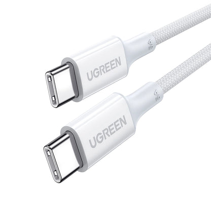 Cabo Ugreen US557 /USB-C para USB-C Ugreen 100W PD 1m Branco