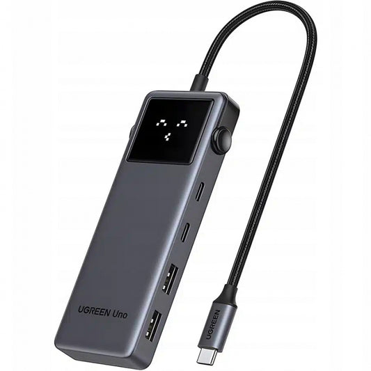 Hub USB-C UGREEN CM888 Uno 6 em 1 10Gbps HDMI 4K