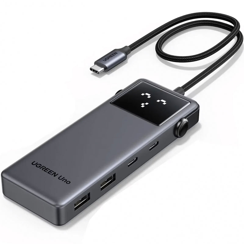 Hub USB-C UGREEN CM888 Uno 6 em 1 10Gbps HDMI 4K