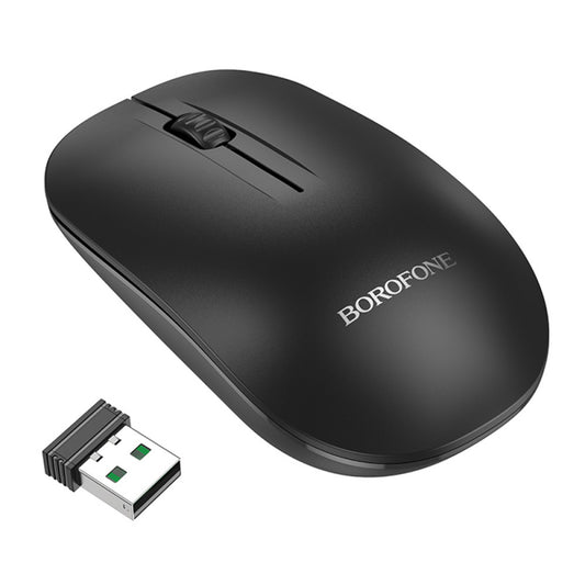 Rato Wireless Borofone BG14 Planet Bluetooth 1000DPI Preto