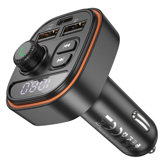 Transmissor FM Bluetooth Borofone BC59 Heroic Carregador USB