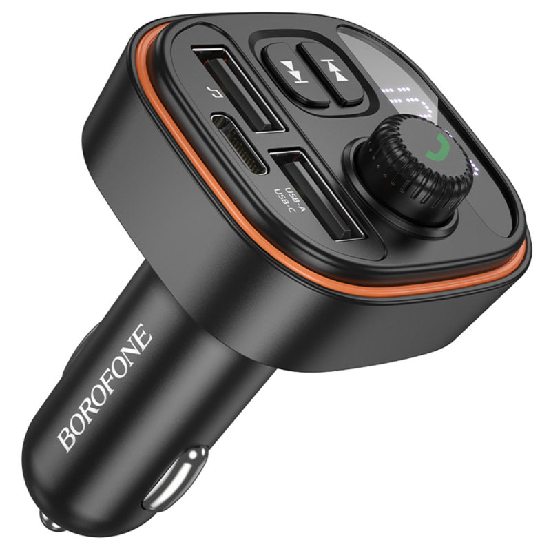Transmissor FM Bluetooth Borofone BC59 Heroic Carregador USB