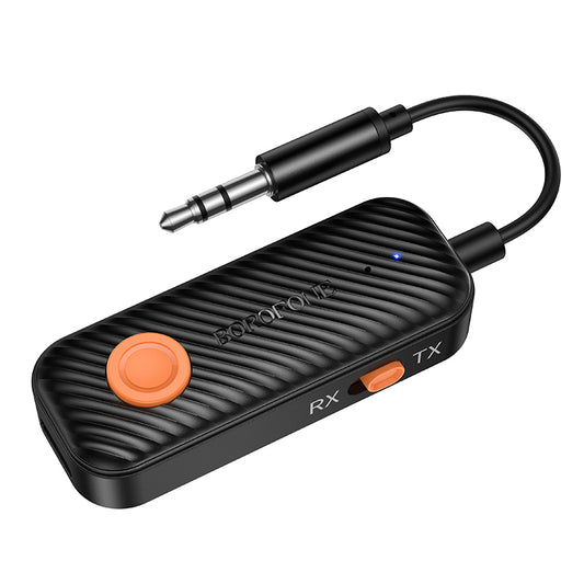 Adaptador Bluetooth Borofone BC62 TX RX AUX 5.4 Preto