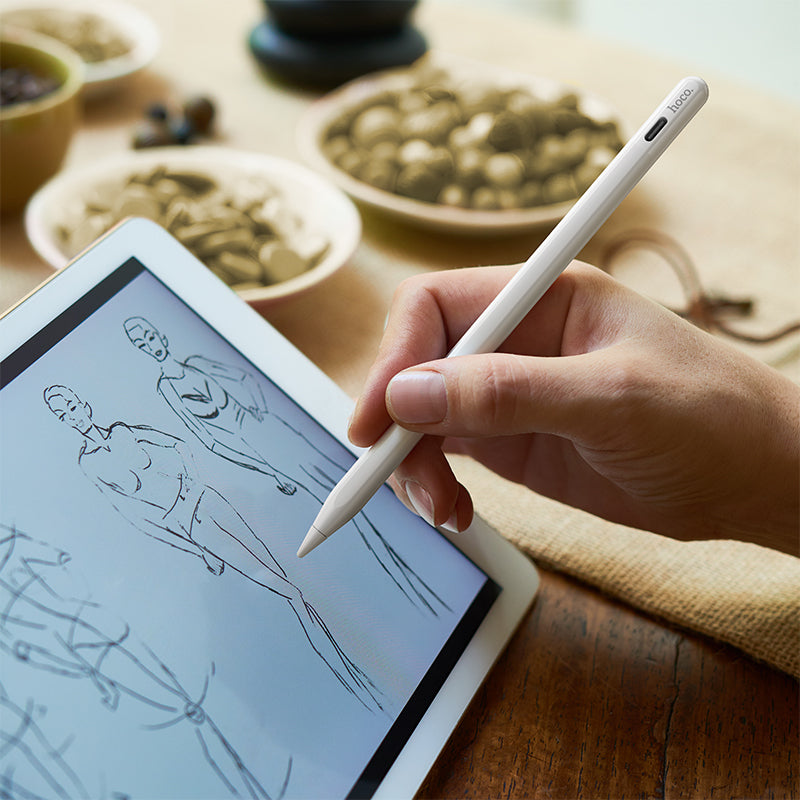 Caneta Stylus Hoco GM112 Active Pencil iPad Branco