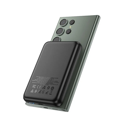 Powerbank Hoco J141 10000mAh 20W PD MagSafe Wireless Preto