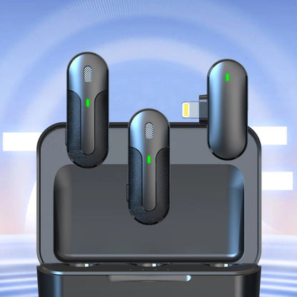 Microfone Sem Fios Lightning 50m alcance Yesido KR16 Preto