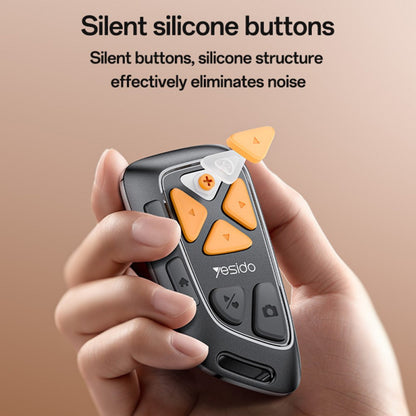 Comando Remoto de Scroll Yesido SF25 Preto