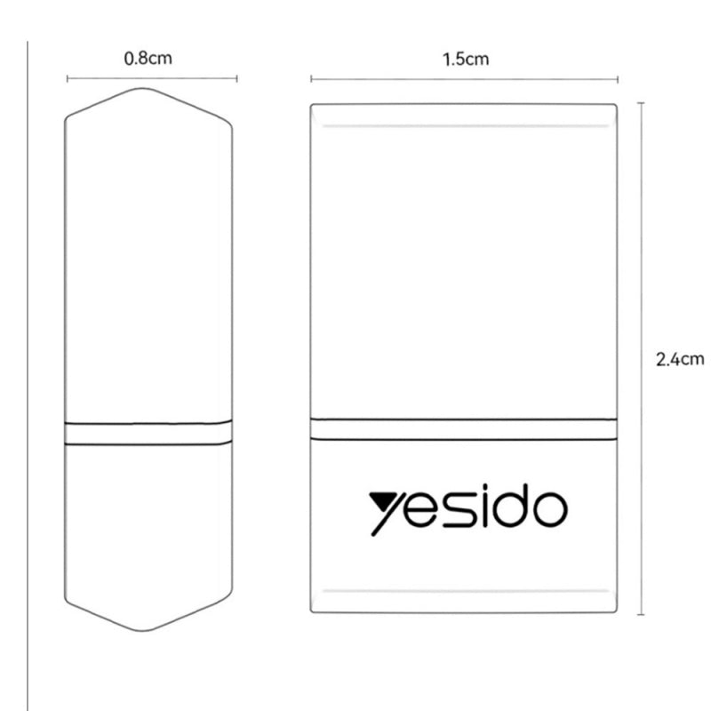 Adaptador Wi-Fi Yesido WP10 USB 150Mbps Preto