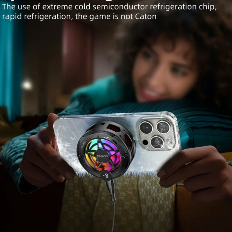 Cooler de Arrefecimento Yesido C226 para Smartphone